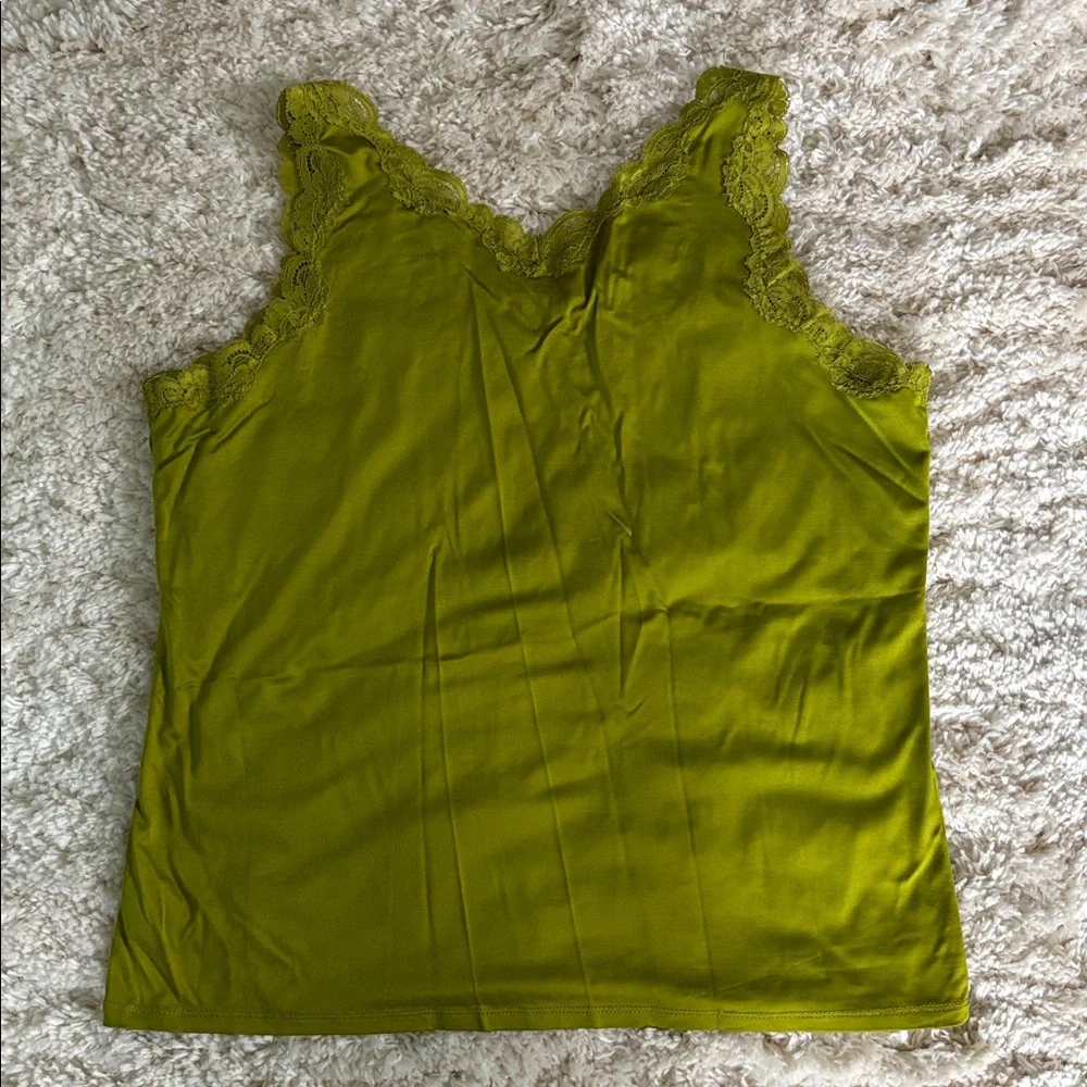 Coldwater Creek Lace-trim Tank Top - Picture 4 of 4